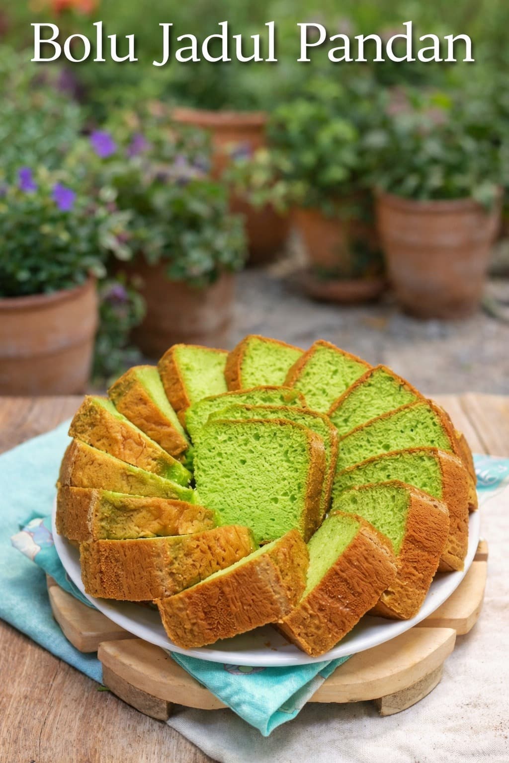 Bolu Pandan - Berujavi Cake & Cookies Jakarta