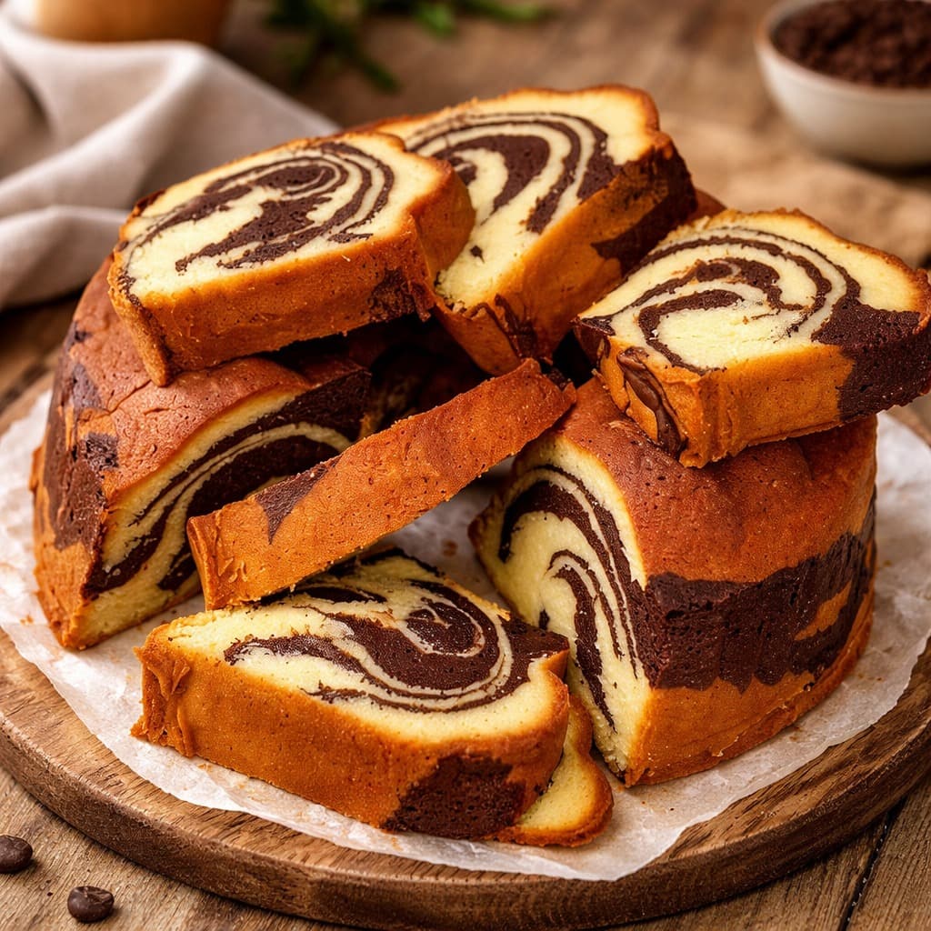 Marmer Cake - Berujavi Cake & Cookies Jakarta